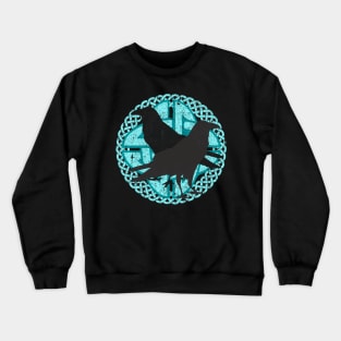 Huginn Muninn Aqua Crewneck Sweatshirt